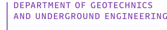 Department of Geotechnics and Underground Engineering
