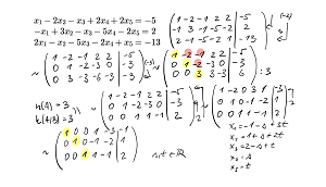 Soustava lineárních rovnic - dva parametry
