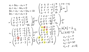 Soustava lineárních rovnic - jeden parametr